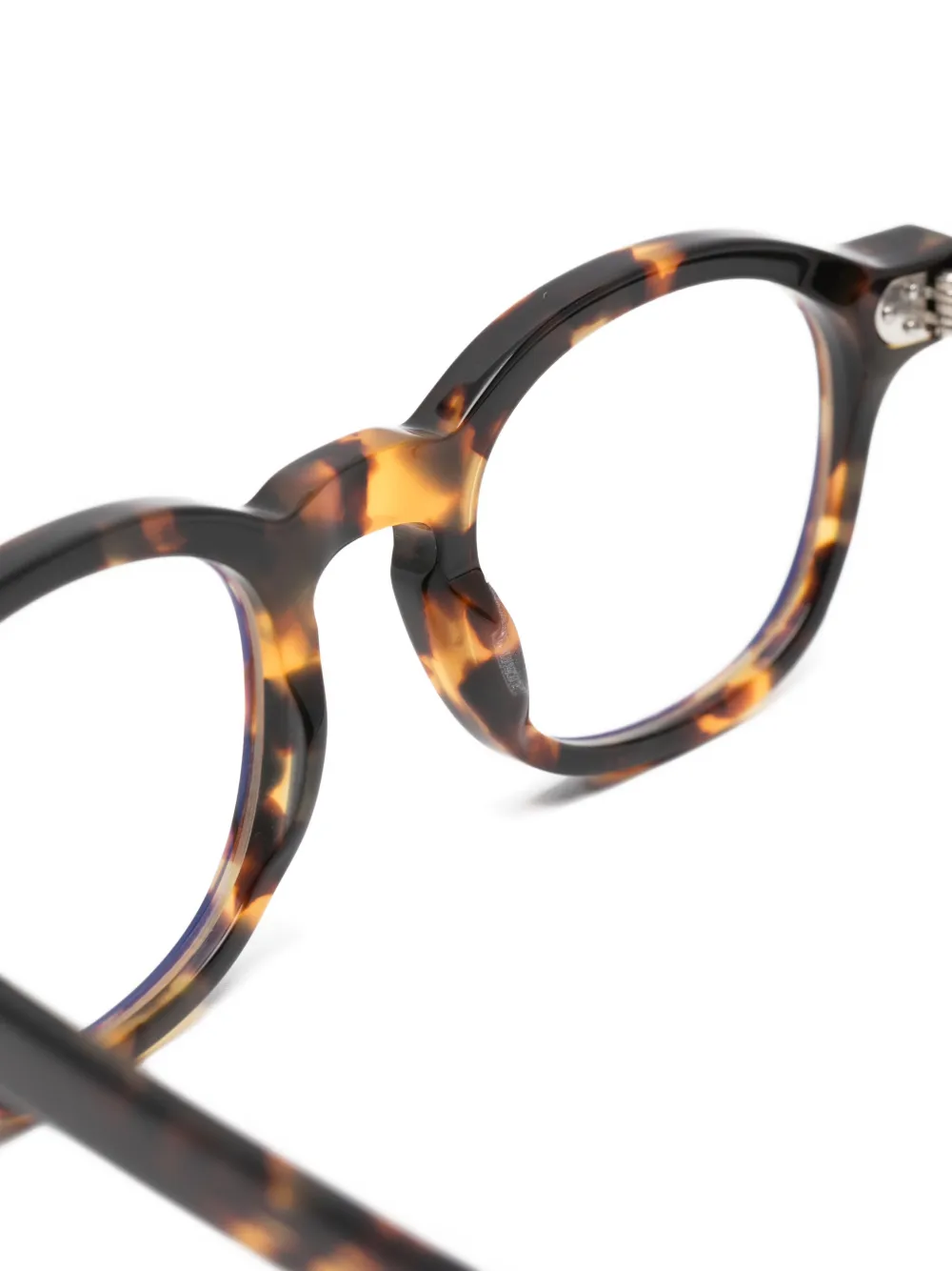 

Круглые очки Lesca, коричневый