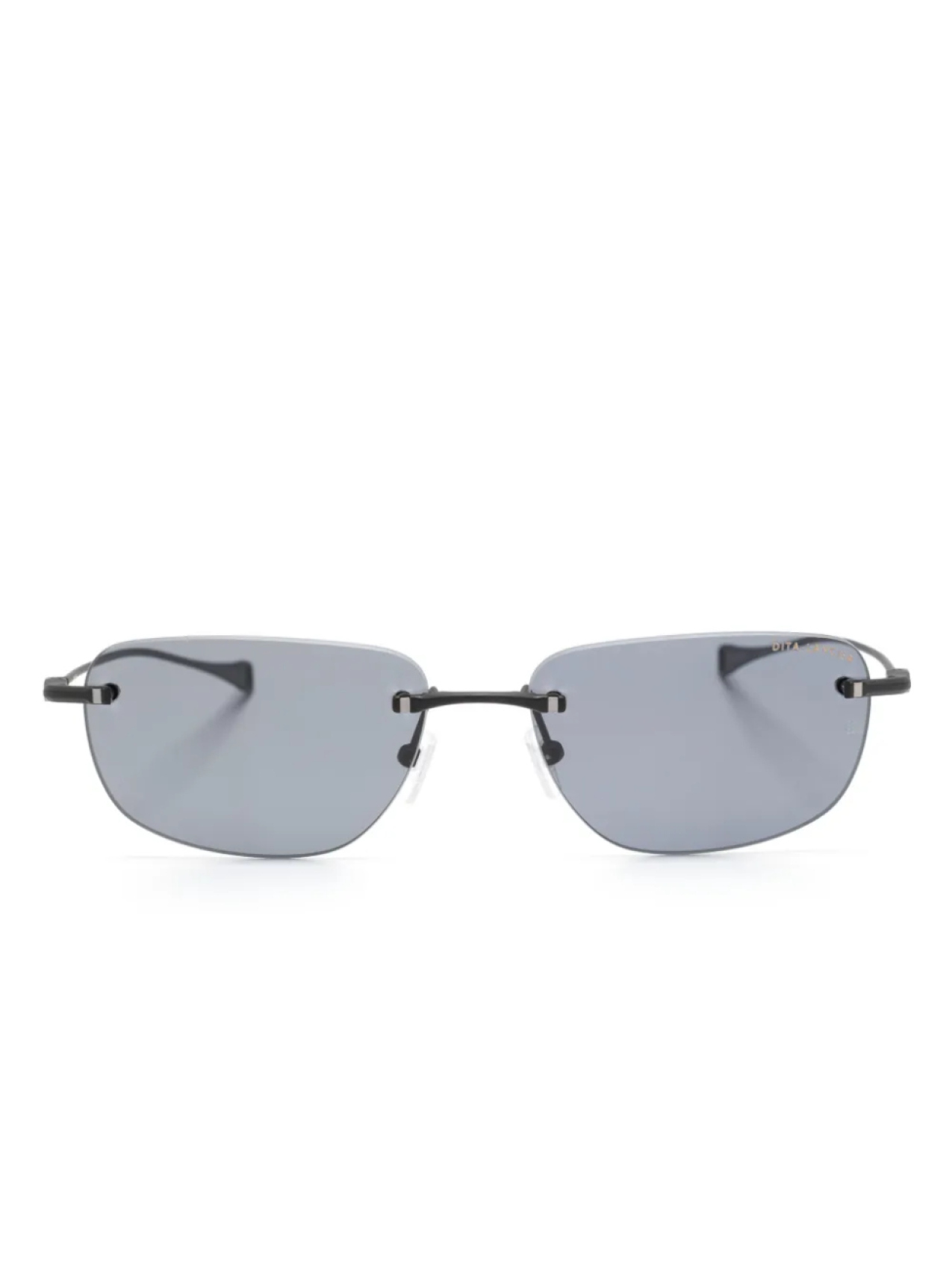 

Dita Eyewear солнцезащитные очки в прямоугольной оправе, черный