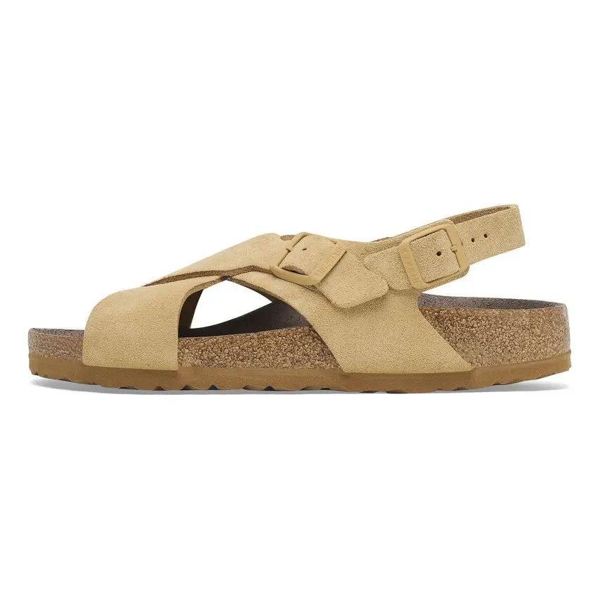 Birkenstock Женские пляжные сандалии Tulum Soft Footbed, цвет латте, коричневый, стандартный