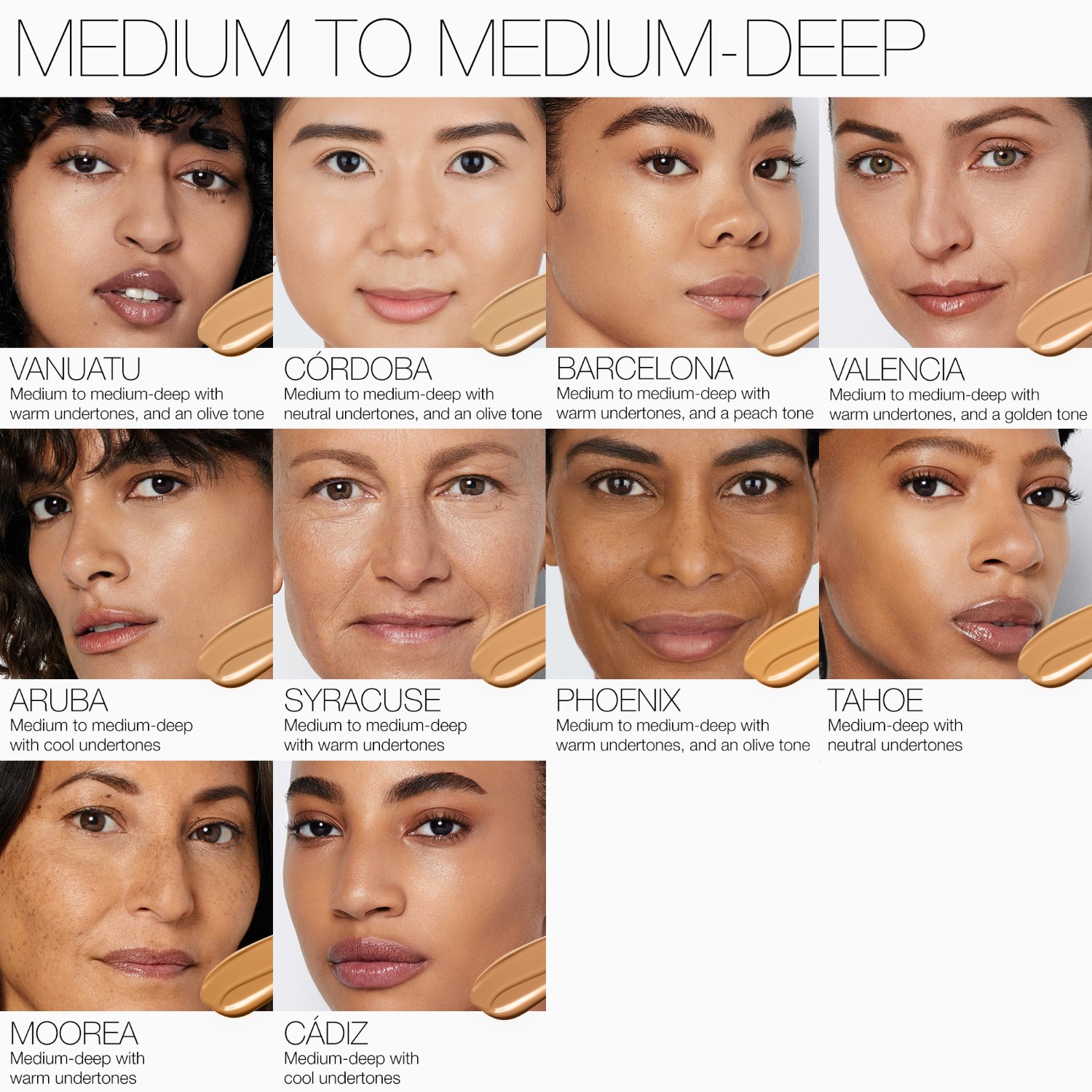 Тональный крем для лица light reflecting Nars, lagos, объем 30 мл — фото 4