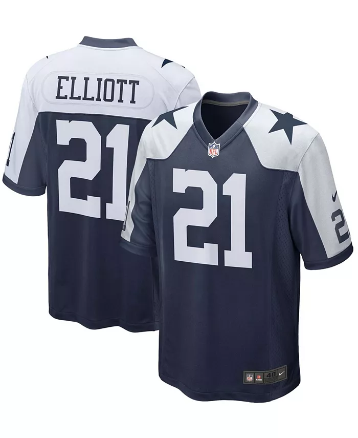 

Мужская альтернативная игровая футболка Ezekiel Elliott Nike, мультиколор