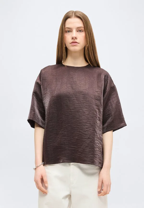 Блузка bacres Boss, Dark Brown — фото 3