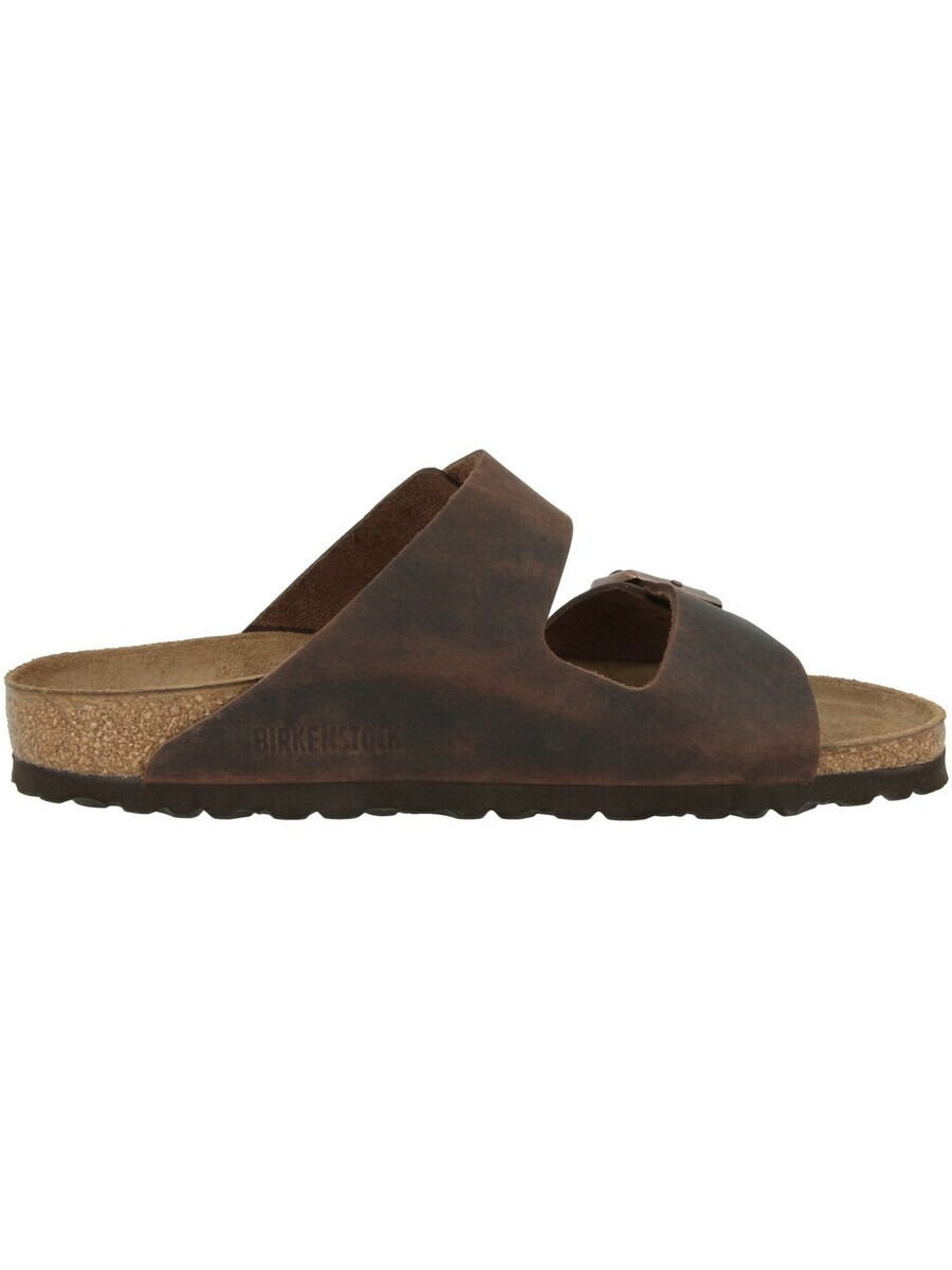 Классические слипоны BIRKENSTOCK Mules Arizona, коричневый — фото 4
