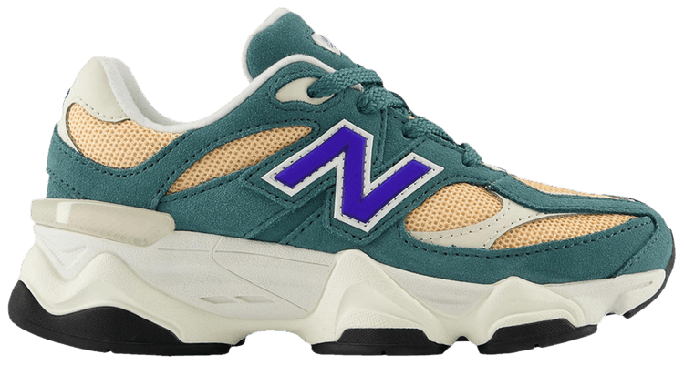 

Кроссовки New Balance 9060 Little Kid 'New Spruce', зеленый