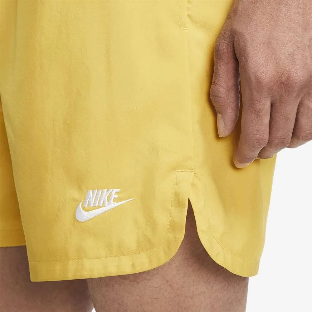 Шорты спортивные Nike, желтые — фото 3