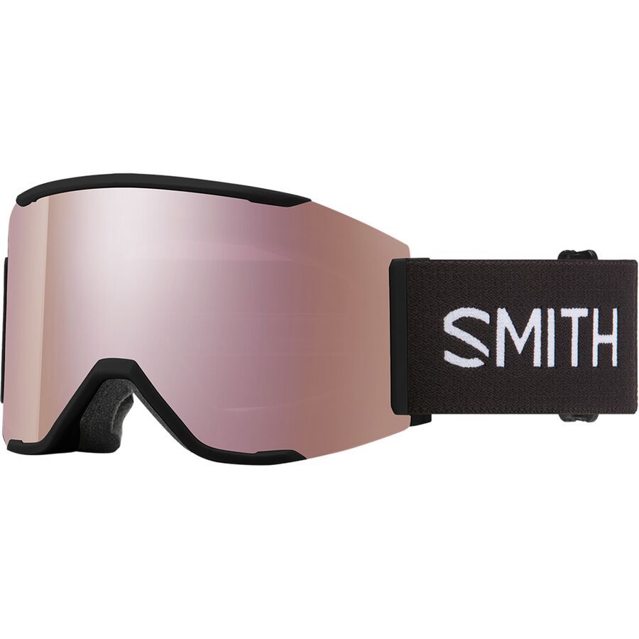 

Защитные очки Squad MAG Smith Smith, Black/ChromaPop Everyday Rose Gold Mirror/Extra Lens-ChromaPop Storm Rose Flash