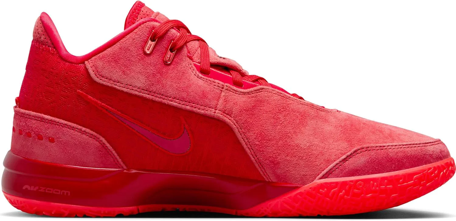 Мужские баскетбольные кроссовки Nike Lebron NXXT Gen AMPD, красный/ярко-малиновый — фото 3