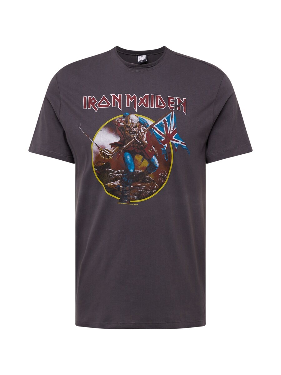

Классическая футболка AMPLIFIED Shirt Iron Maiden Trooper, темно-серый