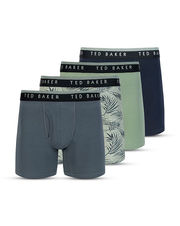 

Эластичные боксеры, 4 шт. Ted Baker, мультиколор