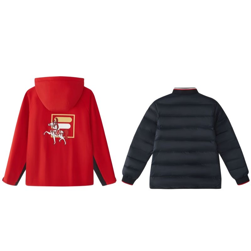 Ветровка 2 Piece Set Kids' FILA KIDS, legend красный — фото 4