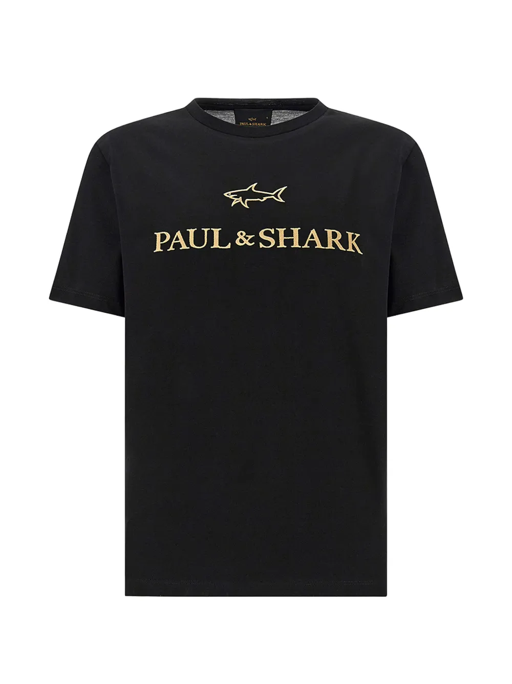 

Футболка с вышитым логотипом Paul & Shark, черный