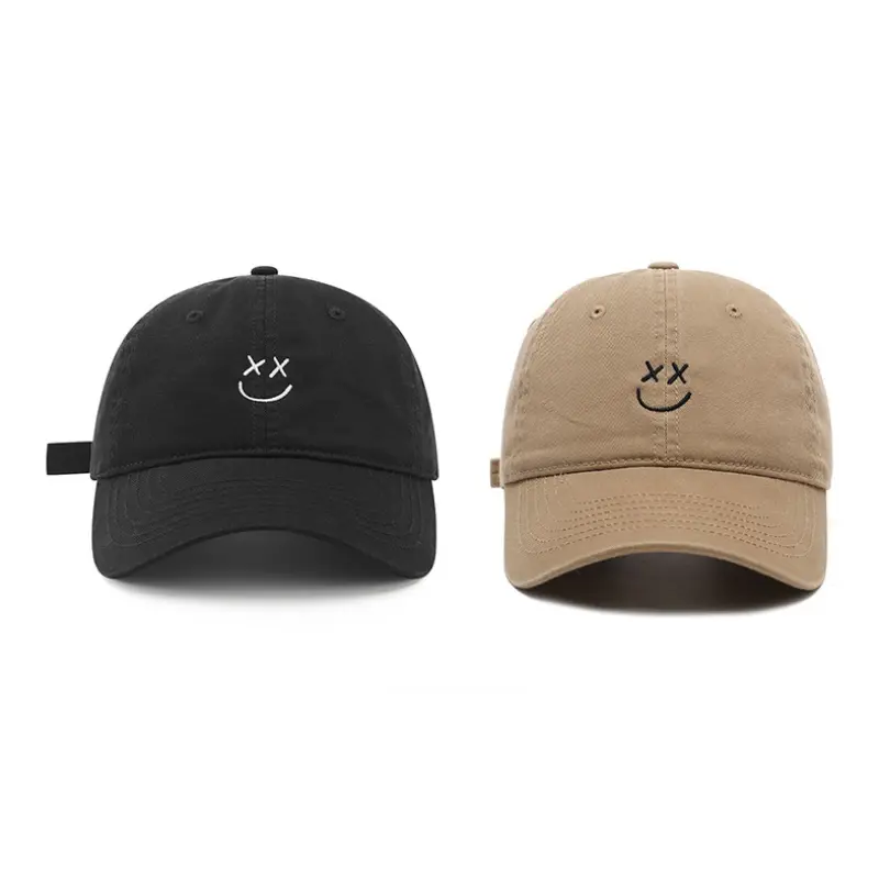 

FREE RABBITⅡ Хлопковая бейсболка унисекс, 2 Pack (Black+Khaki)
