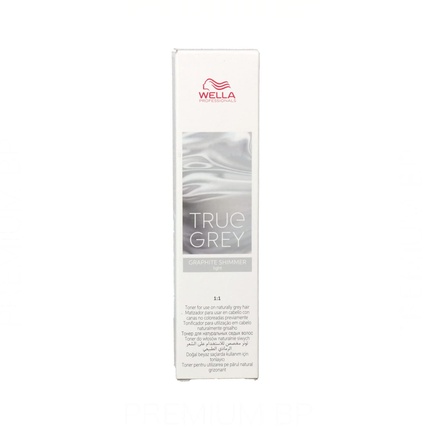 

Кремовый тоник True Grey с графитовым мерцанием, светлый, 60 мл, Wella