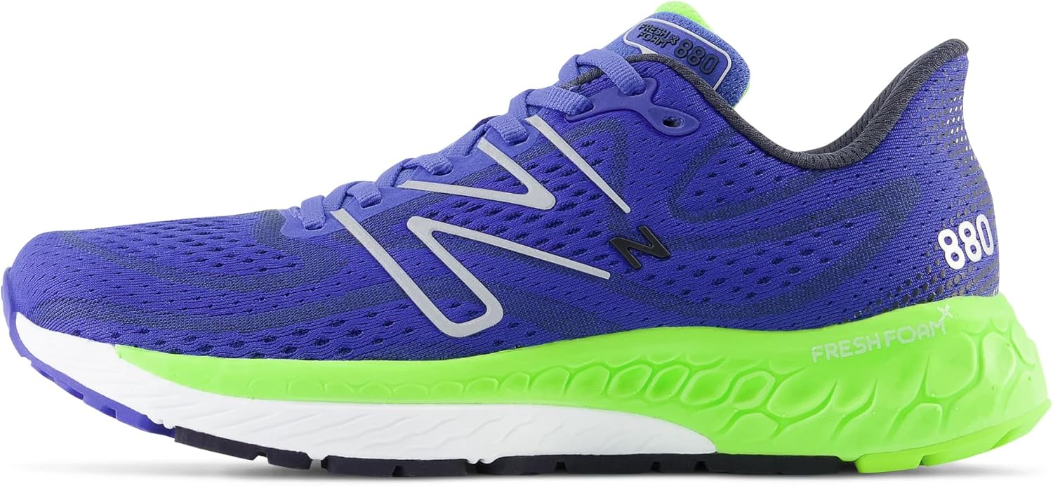

Мужские кроссовки для бега New Balance Fresh Foam X 880 V13, синий/зеленый