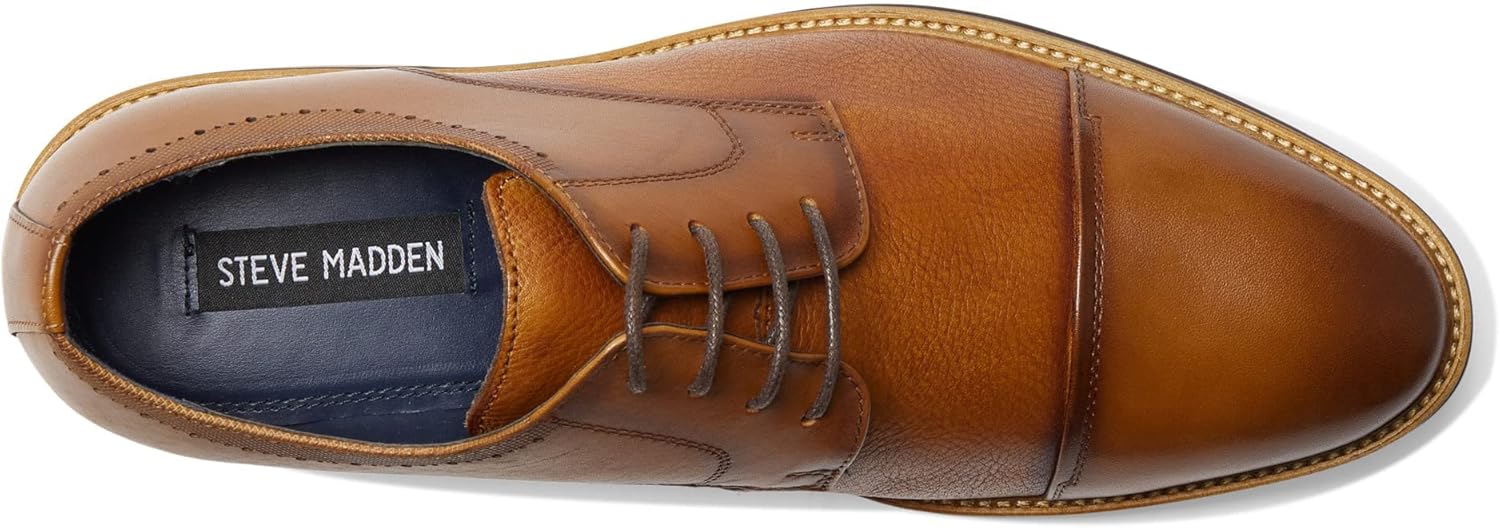 Мужские оксфорды Steve Madden Jento, светло-коричневый — фото 2