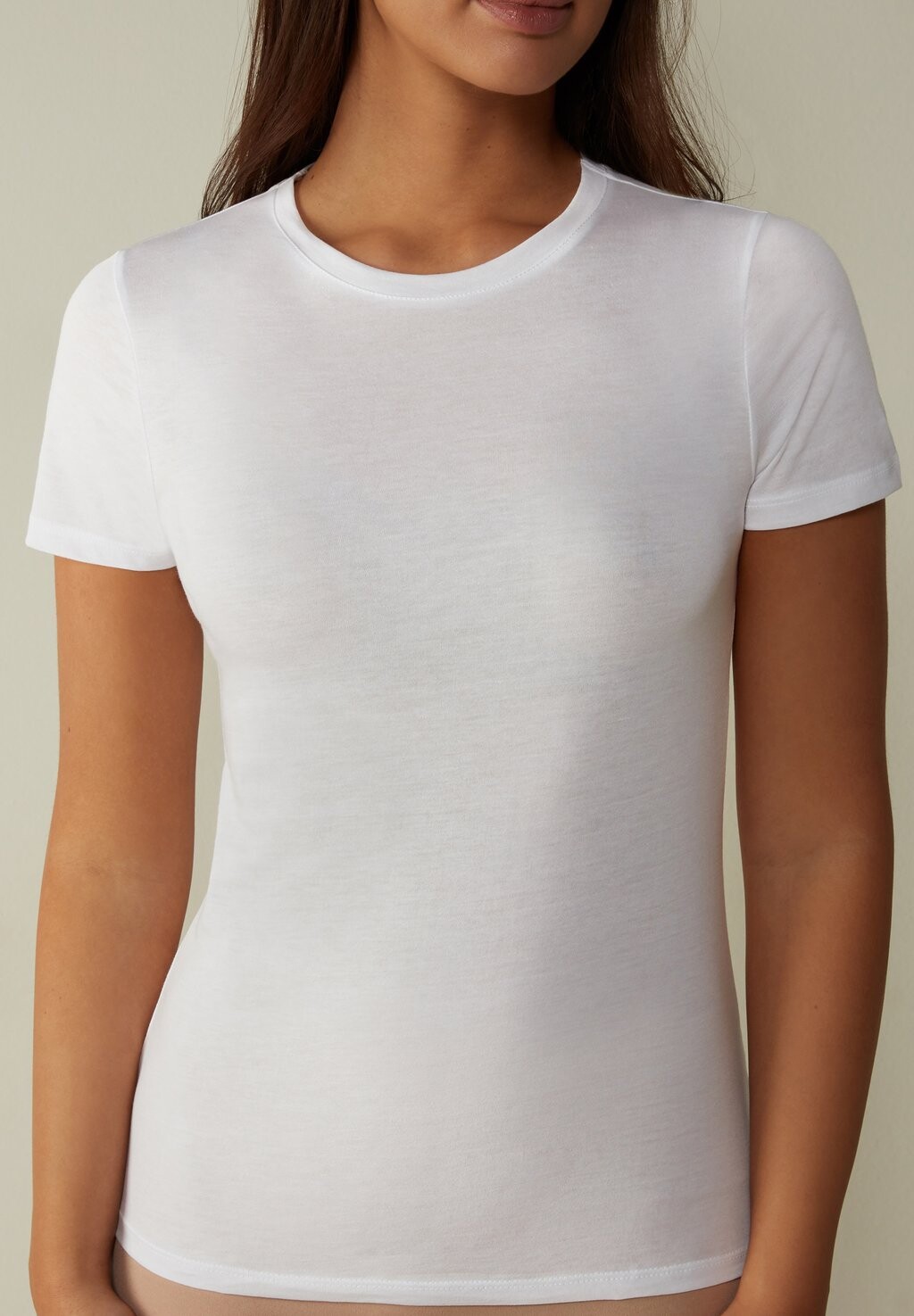 

Футболка базовая ULTRAFRESH SHORT-SLEEVED Intimissimi, цвет white