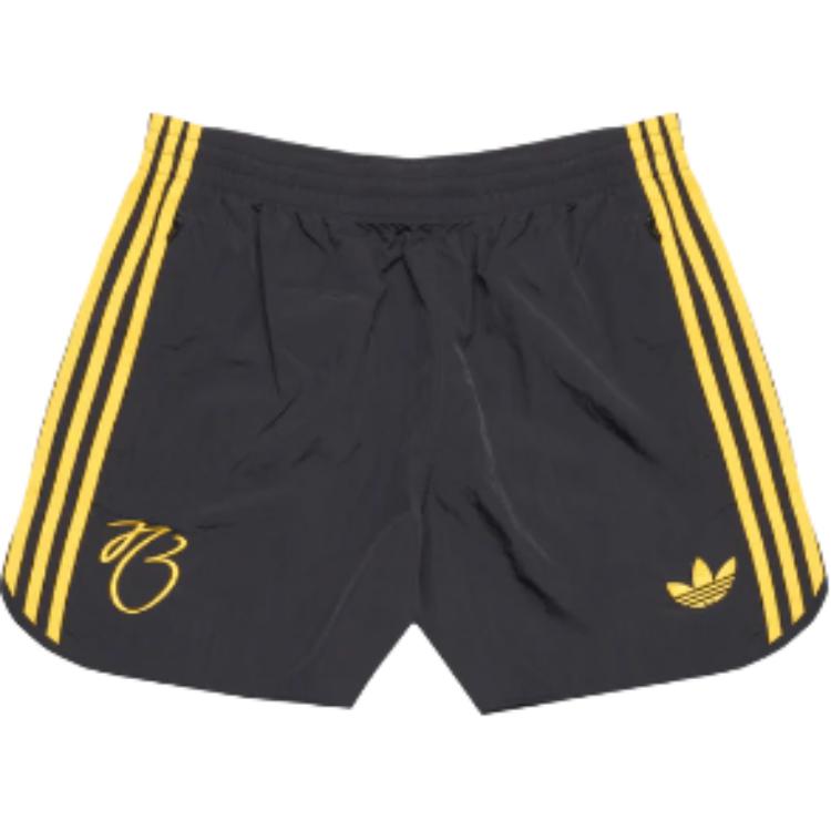 

Шорты Adidas Jude Bellingham Adidas Originals, черно-желтые