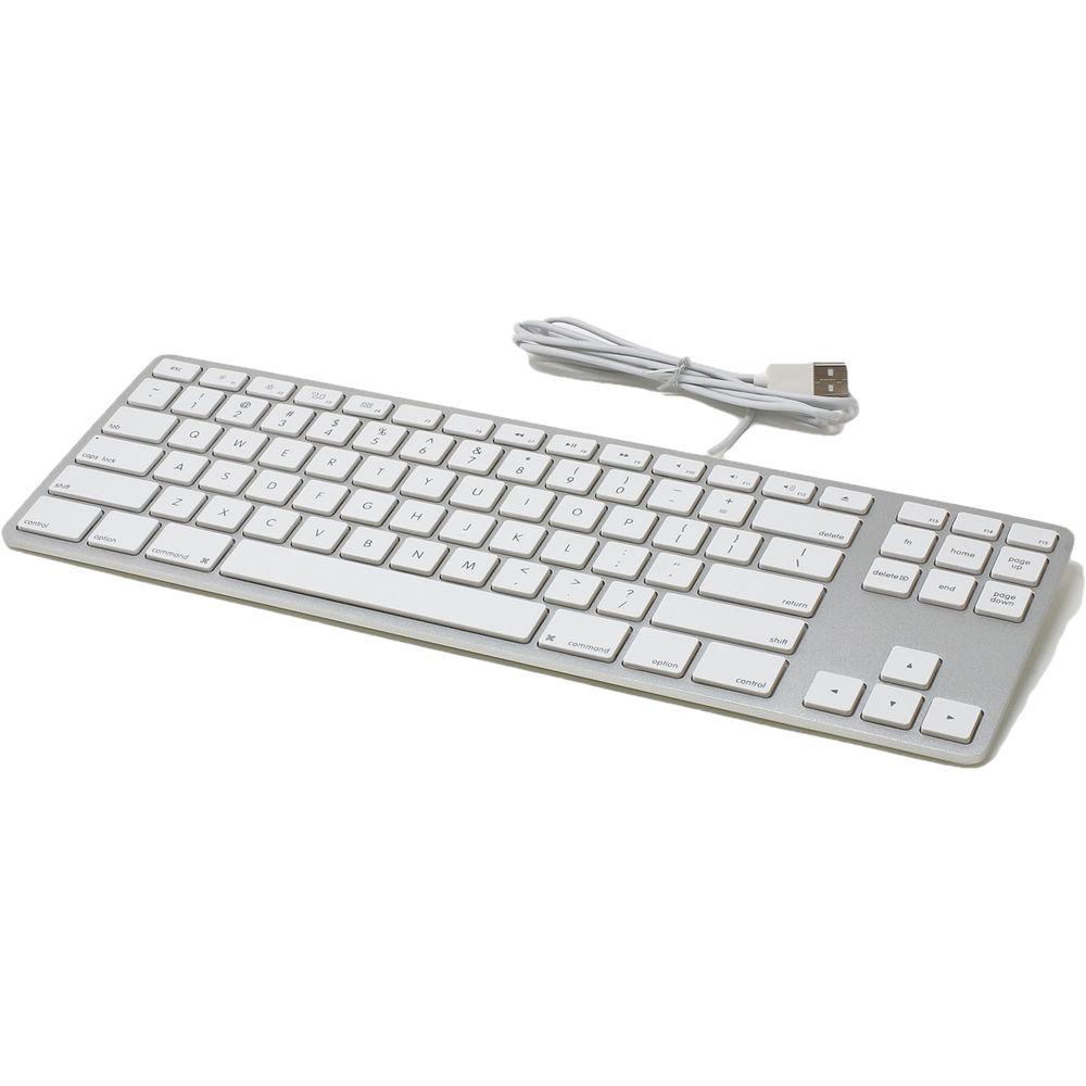 

Проводная алюминиевая клавиатура Matias Tenkeyless (серебристая)