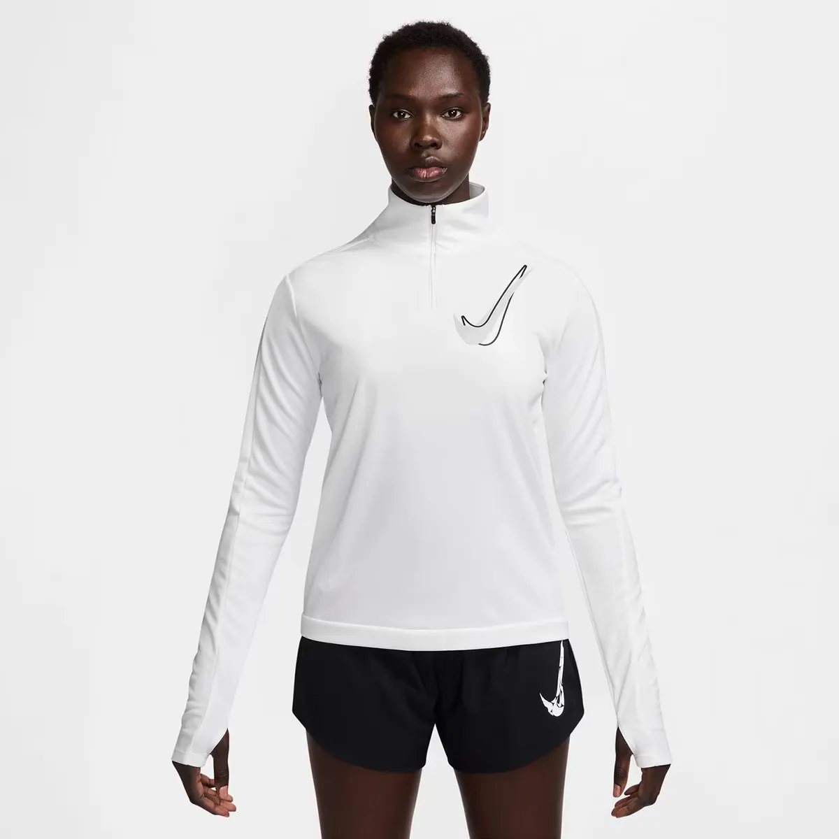 

Женская футболка Nike Swoosh, белый