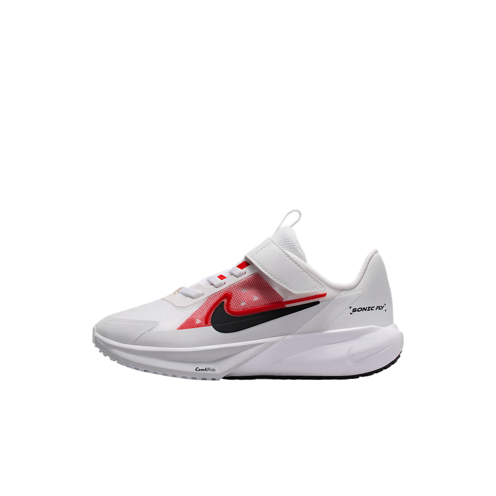 

Детские кроссовки SONIC FLY Low Top для детей от 3 до 7 лет Nike, белый/красный/золотой