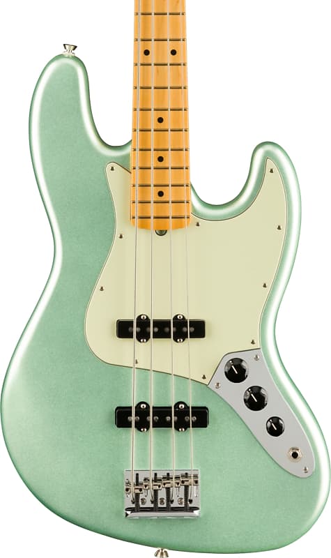 

Басс гитара Fender American Professional II Jazz Bass Guitar, Maple FB, Mystic Surf Green