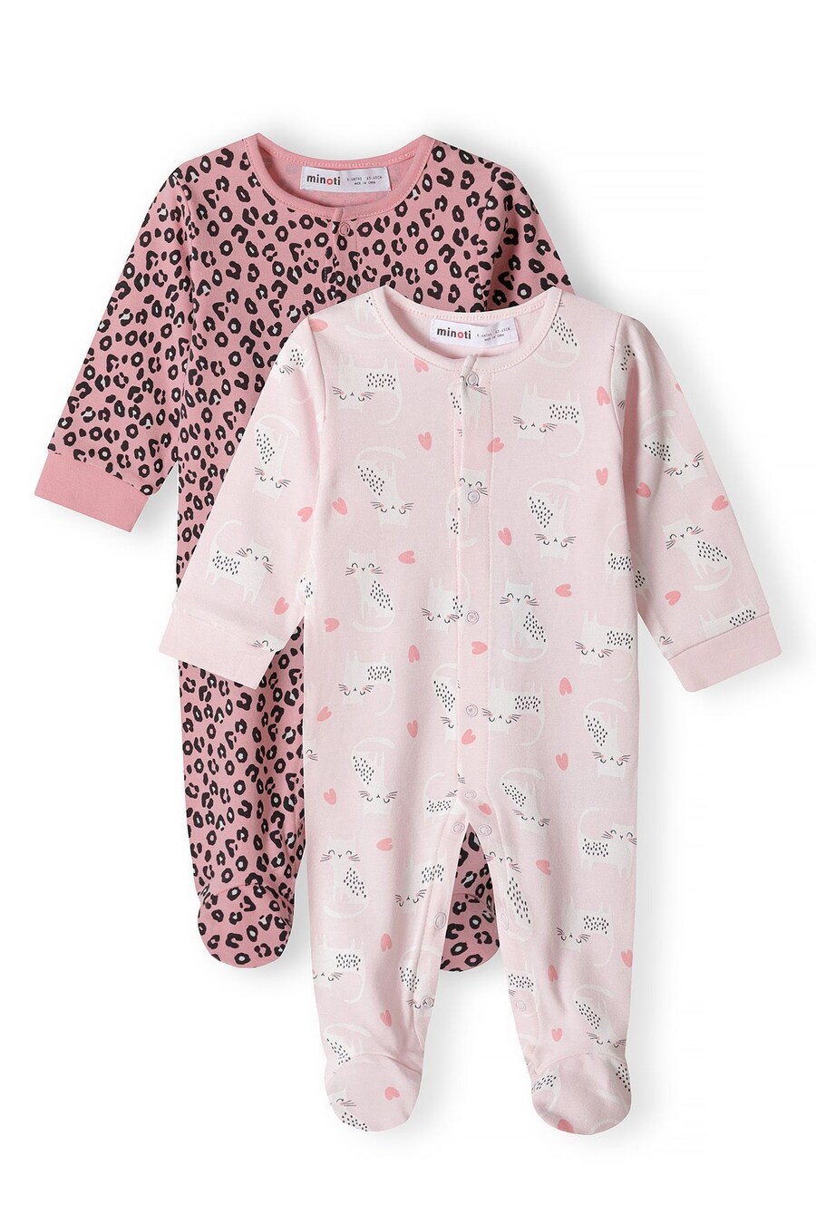

Пижама MINOTI, цвет Rose/Light pink