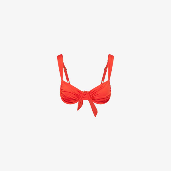 

Малибу бюстгальтер бикини с косточками Monday Swimwear, цвет chili pepper