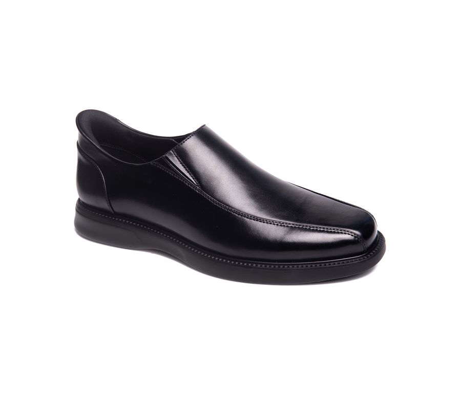 

Мужские лоферы Shelby Road Hands-Free Slip On Technology Marc Joseph New York, Black napa leather