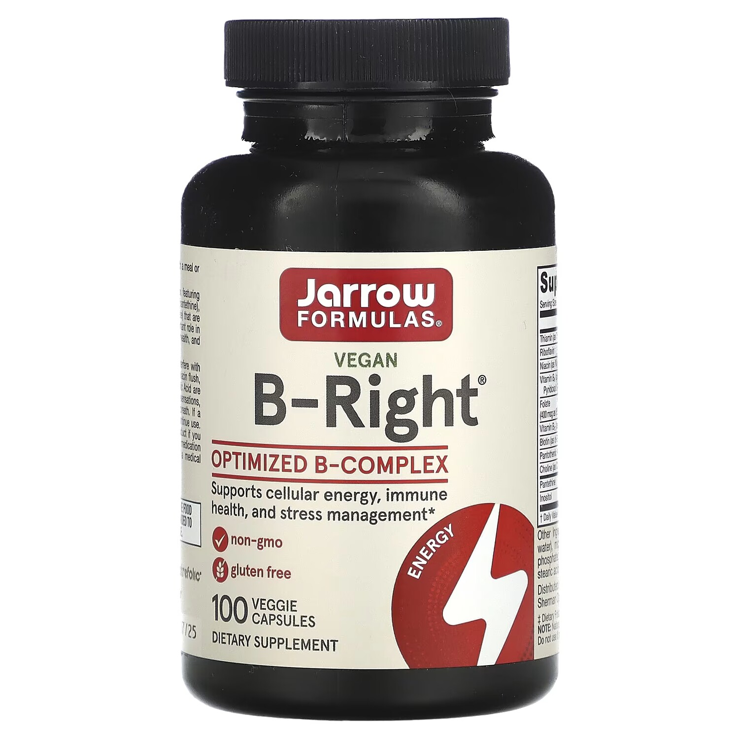 

Jarrow Formulas B-Right 100 растительных капсул