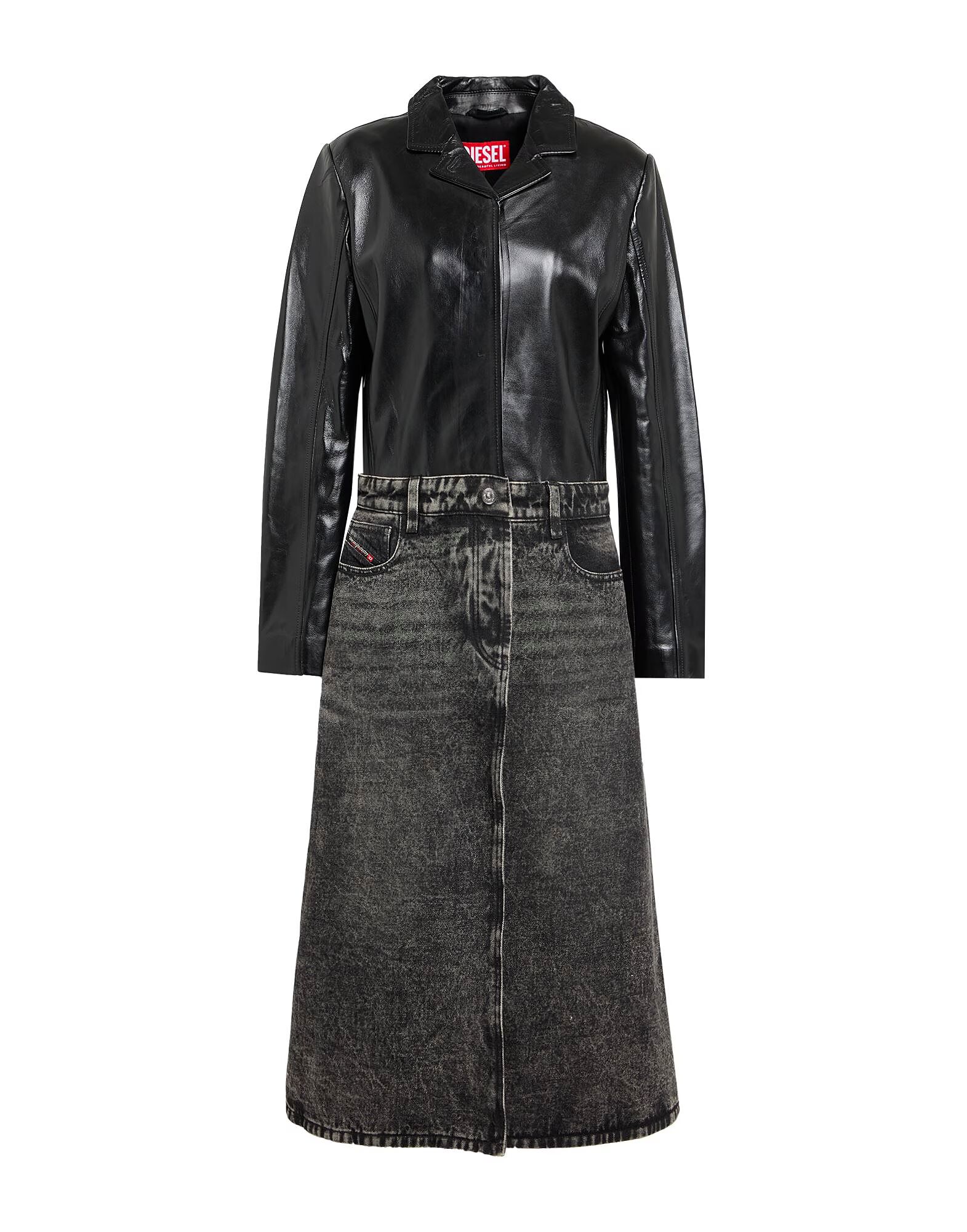 

Пальто и тренчи Diesel, черный