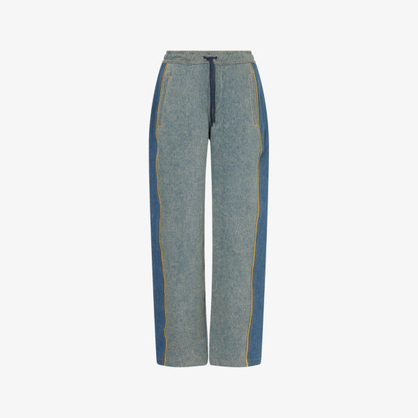 

Джинсы Levi's x Denim Tears прямого кроя с лампасами, мультиколор