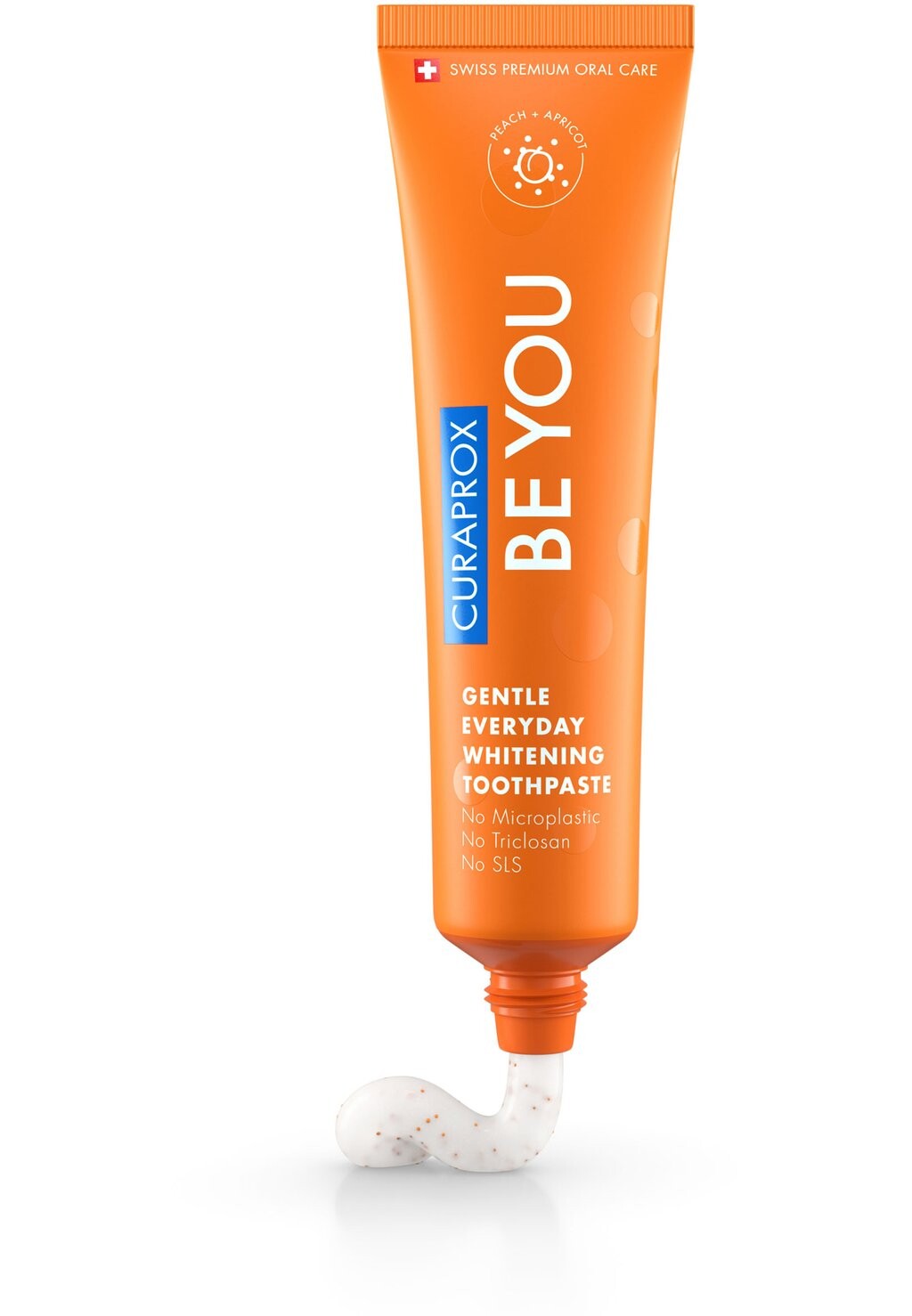 Уход за зубами BE YOU, PEACH + APRICOT TOOTHPASTE Curaprox, цвет orange — фото 2
