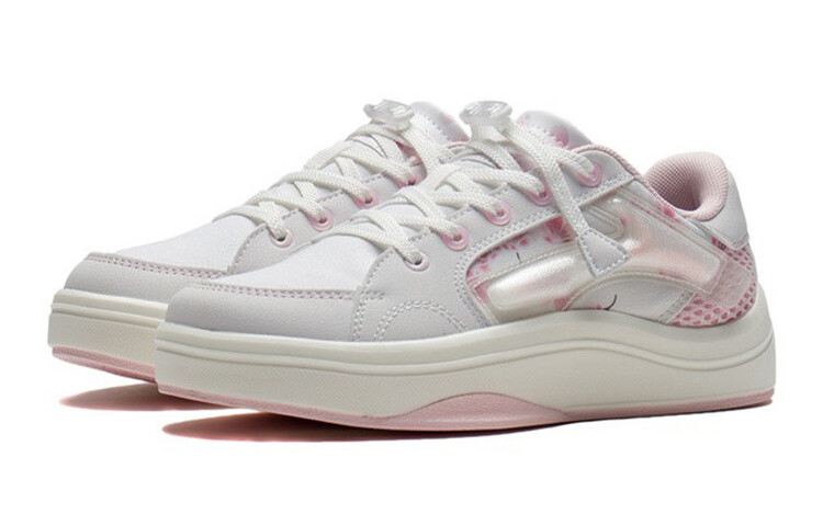 Детские кроссовки для скейтбординга YINGCHI GS Low-top Standard White/Purple Primrose Lining Young — фото 3