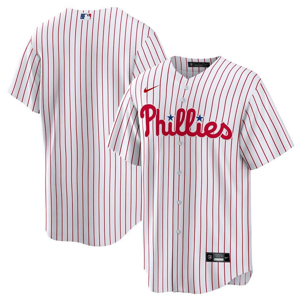 

Мужская белая майка Nike Philadelphia Phillies Home Replica Team, цвет Phl White