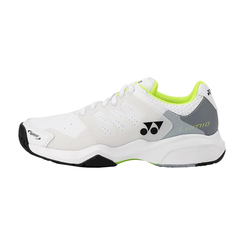 

YONEX Амортизация поддержка баланс легкий отскок низкие кроссовки для тенниса unisex белый lime