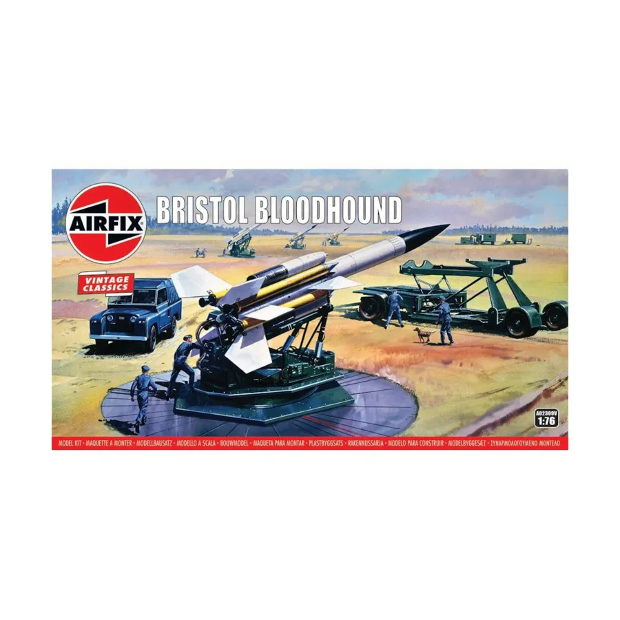 

Бристольский бладхаунд, Vintage Classics (1:76) (Airfix)