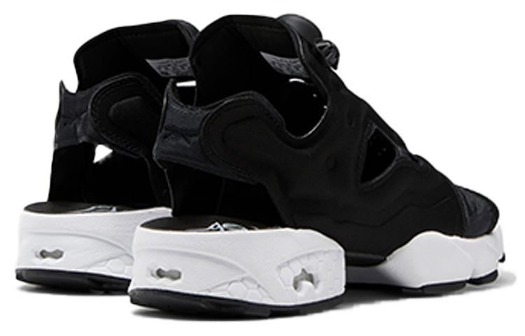 Сандалии (WMNS) Reebok Instapump fury Sports sandals 'Black White', черный — фото 3