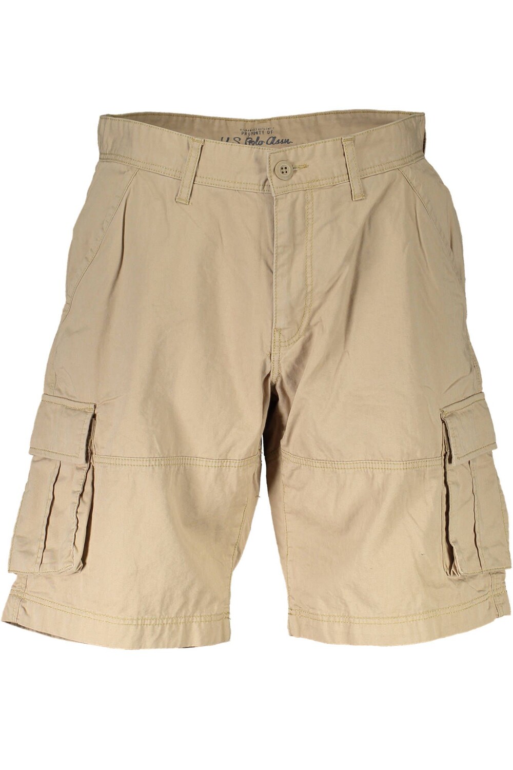 

Бежевый хлопок Мужские бермуды U.S. Polo Assn.