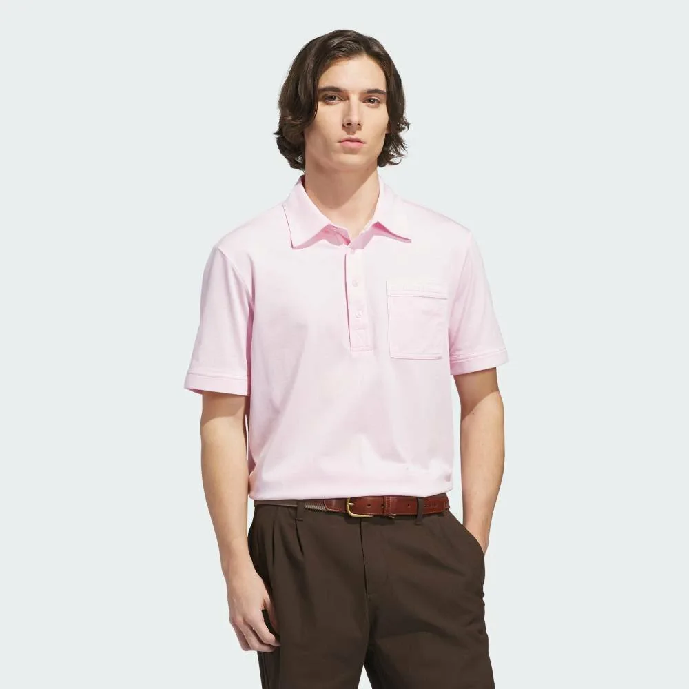 Футболка с коротким рукавом и нагрудным карманом Adidas, pink