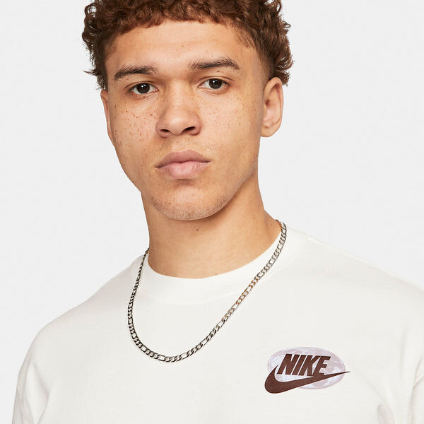Футболка Nike Sportswear Earth T-Shirt 'White', белый — фото 2