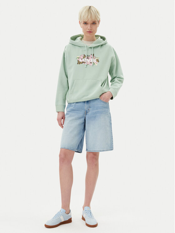 Толстовка обычного кроя Everyday A8801-0035 Levi'S, зеленый — фото 2