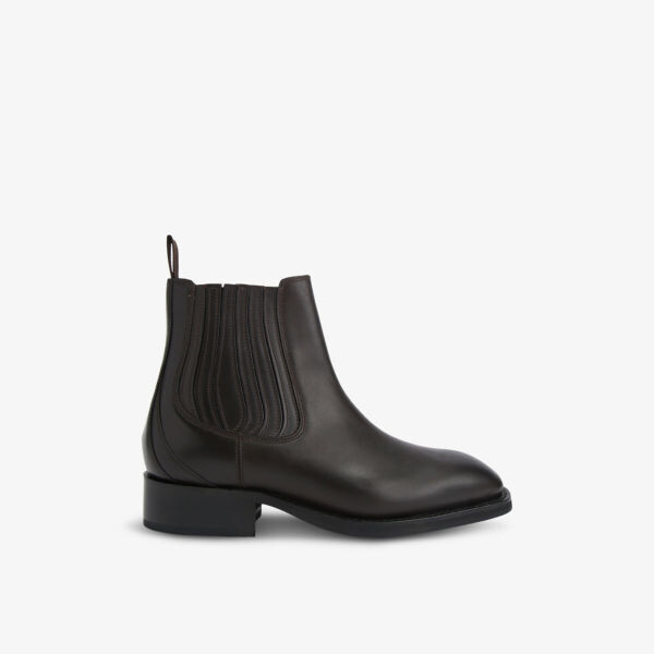 

Ботинки челси из кожи Кемп Kurt Geiger London, коричневый