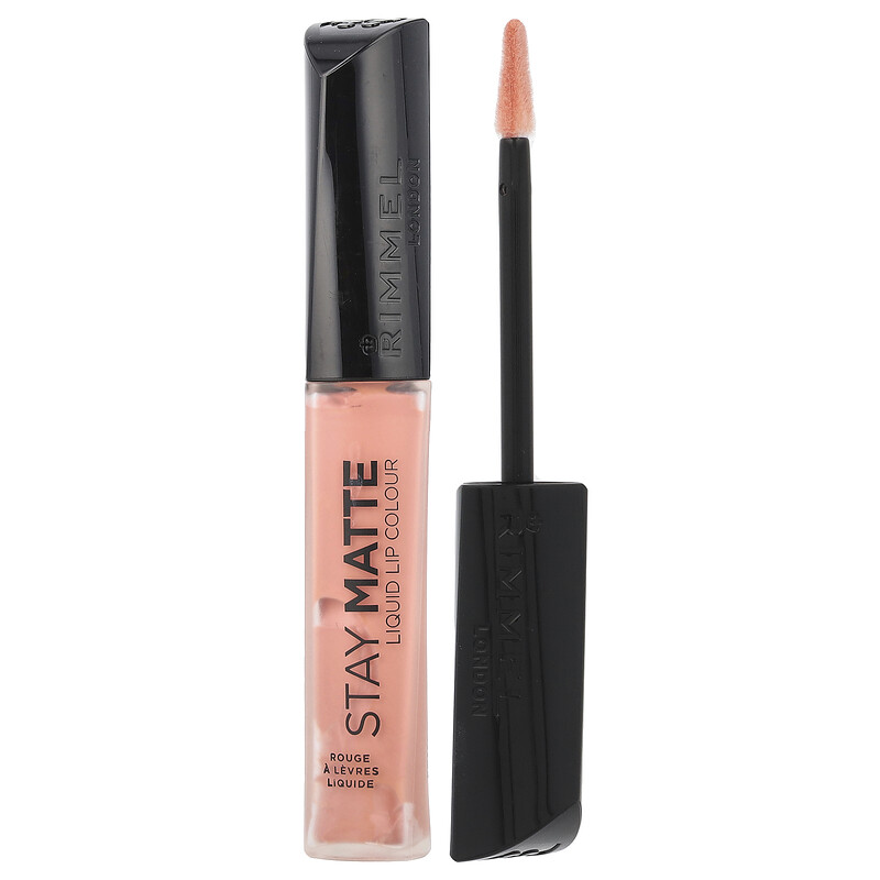 

Rimmel London, Stay Matte, Liquid Lip Colour, 707 Raw Kiss, 0.21 fl oz (6.5 ml)