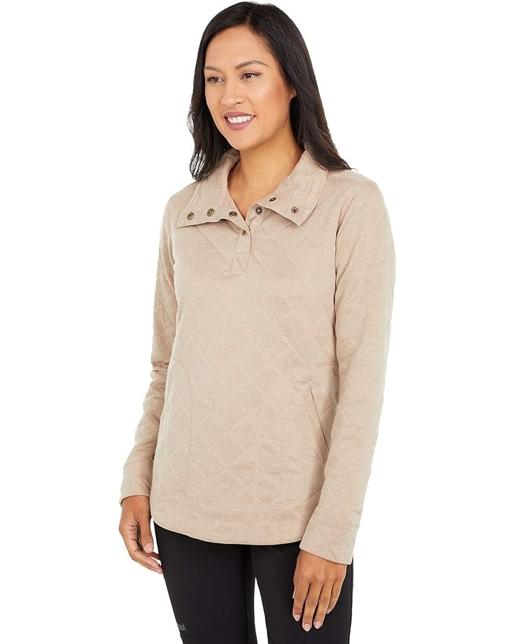 

Пуловер Marmot Roice Long Sleeve Pullover, цвет Sea Salt Heather