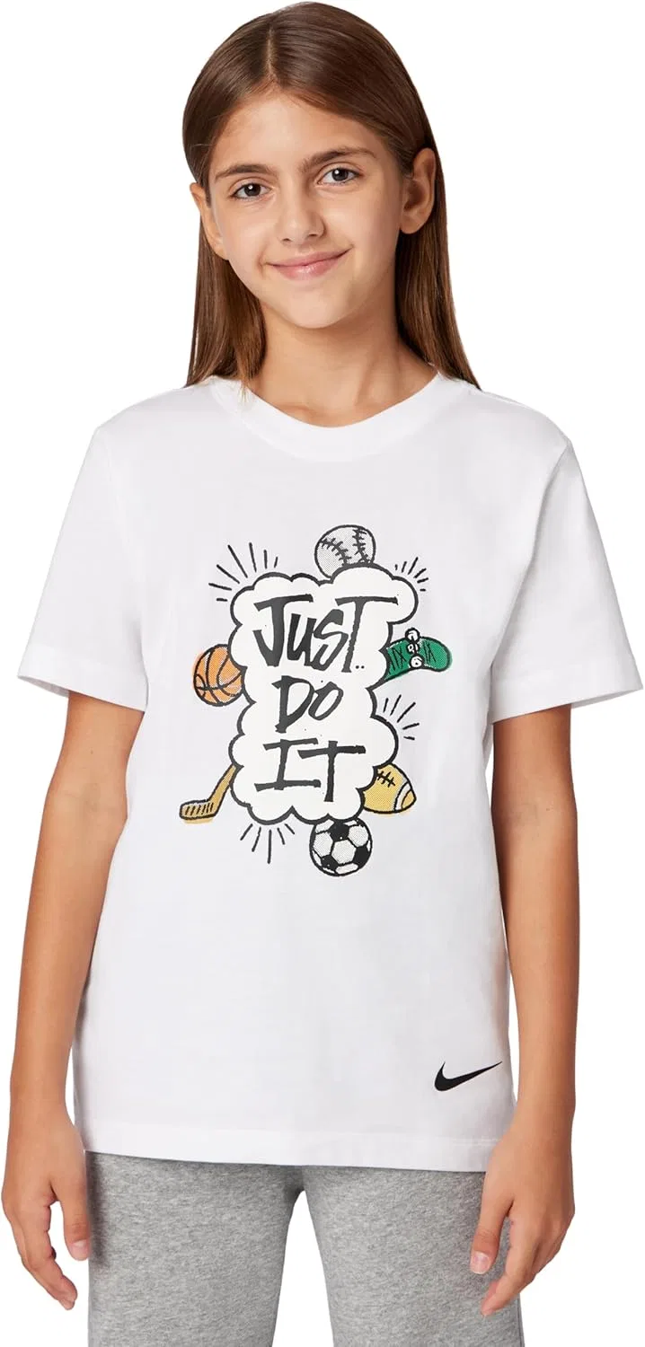 Футболка спортивная Nike, белый