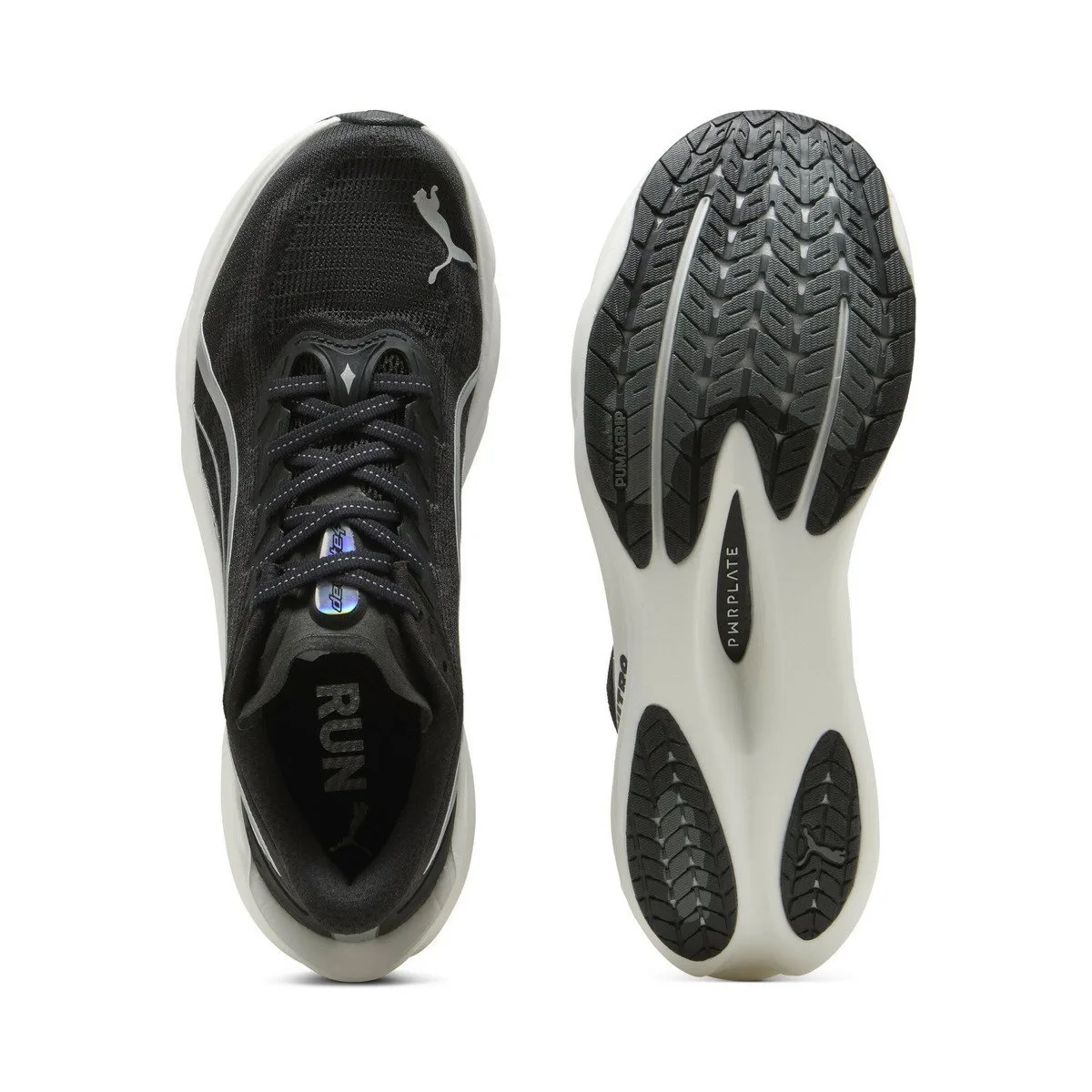 Мужские беговые кроссовки Deviate Nitro 4 PUMA, PUMA Black-PUMA — фото 4