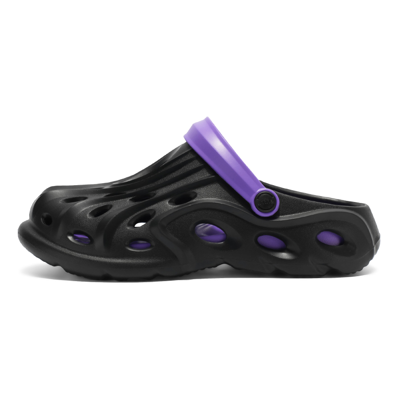 

PLAY COBBLER Клоги мужские черно-фиолетовые, цвет Black Purple
