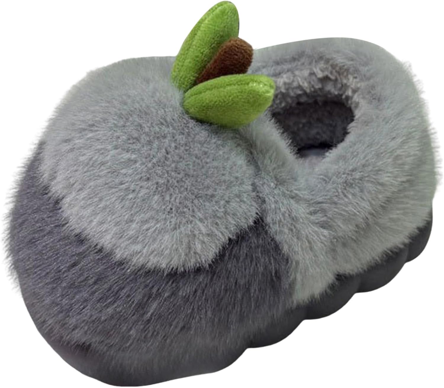 

Детские тапочки IWIHMIV для мальчиков и девочек, милые тапочки для дома, зимнего использования, спальни, нескользящие, мягкие, теплые, серый