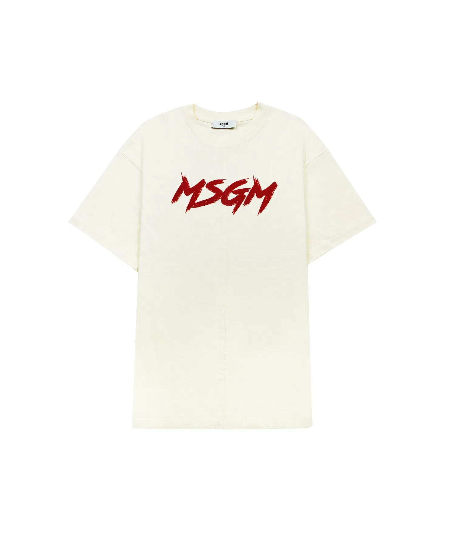 Детская футболка MSGM KIDS с граффити-логотипом