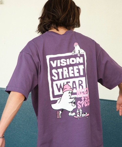 

Футболка с принтом VISION STREET WEAR, фиолетовый